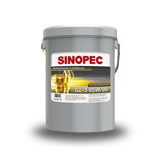 Nhớt cầu / hộp số Sinopec Heavy Duty 85W-90, API GL-5 18L